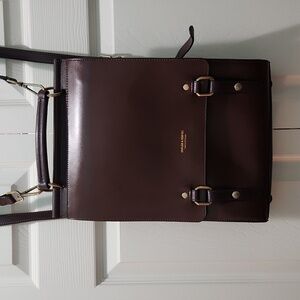Business casual backpack purse.